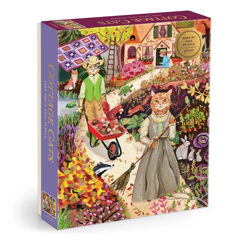 Cottage Cats (1000pcs) (FOIL)