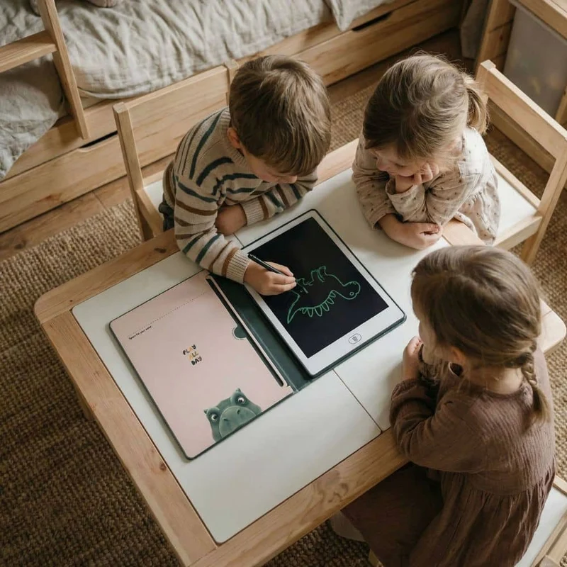 Grafiktablett mit Arbeitsblättern zum Zeichnen KidBook – Dino