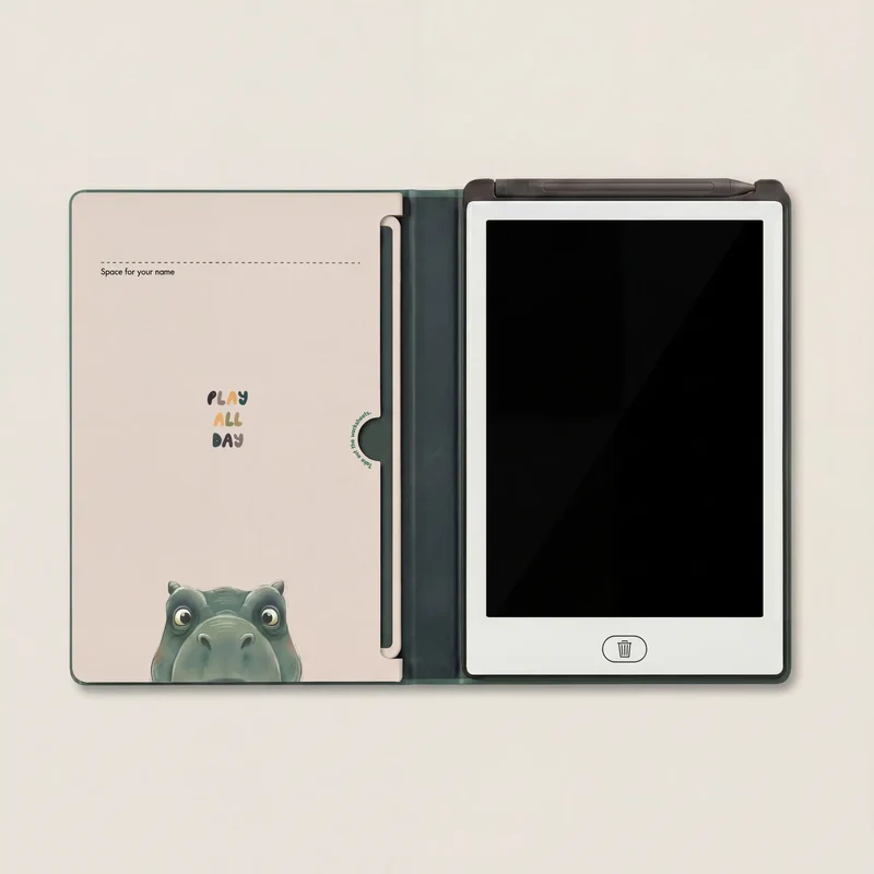 Grafiktablett mit Arbeitsblättern zum Zeichnen KidBook – Dino