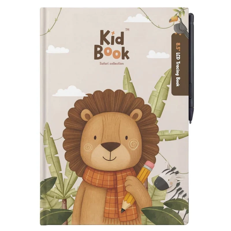 Grafiktablett mit Arbeitsblättern zum Zeichnen KidBook – Safari