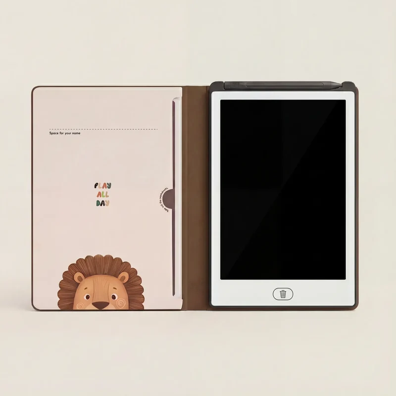Grafiktablett mit Arbeitsblättern zum Zeichnen KidBook – Safari