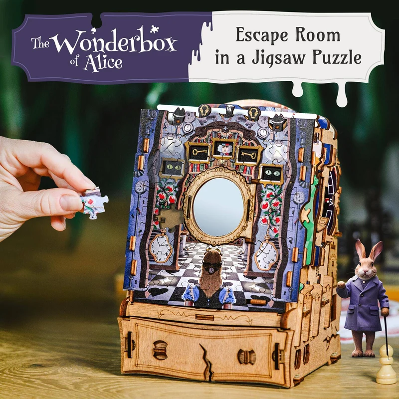 The Wonderbox of Alice - Cluepuzzle, deutsch