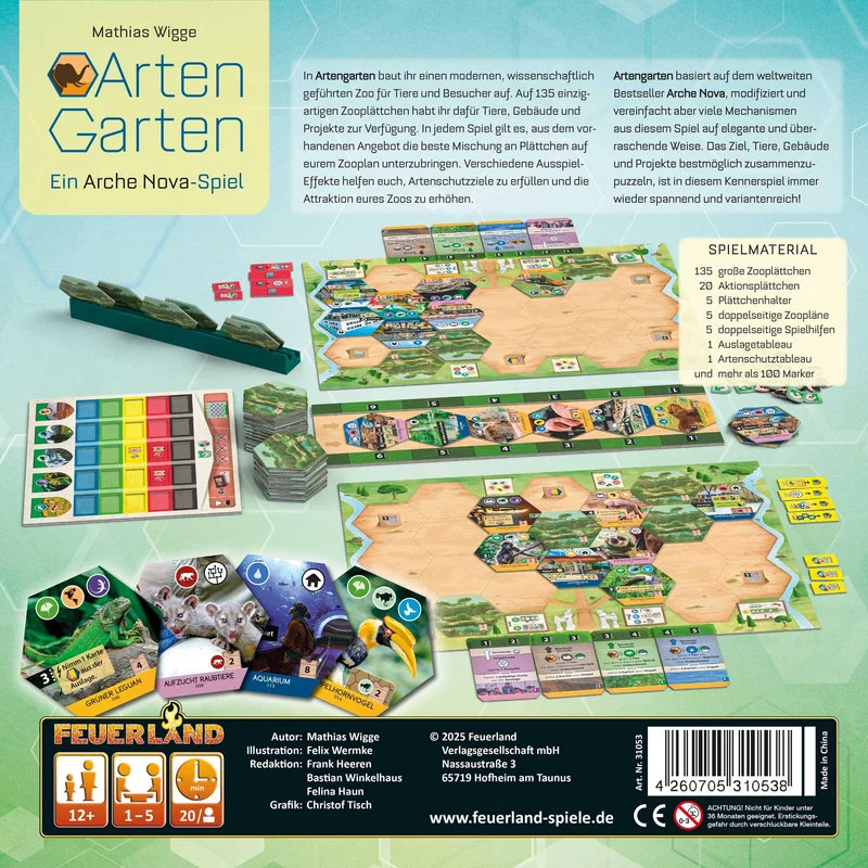 Artengarten, deutsch