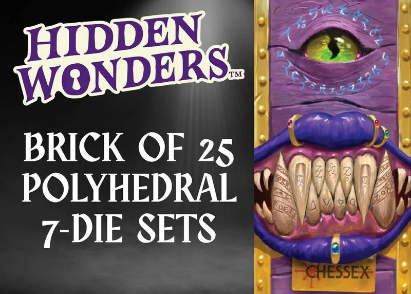 Würfelset: Hidden Wonders Mystery-Box (7), -