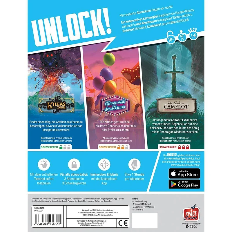 Unlock! Enchanted Adventures, deutsch