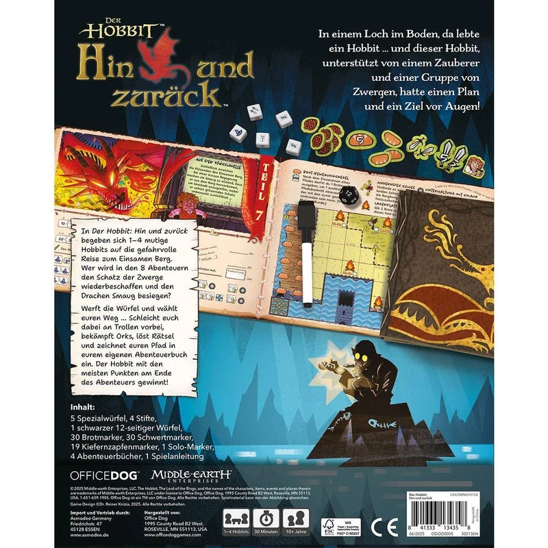 Der Hobbit: Hin und zurück, deutsch