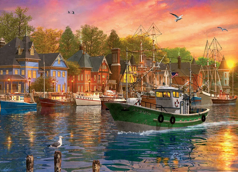 Harbor Sunset