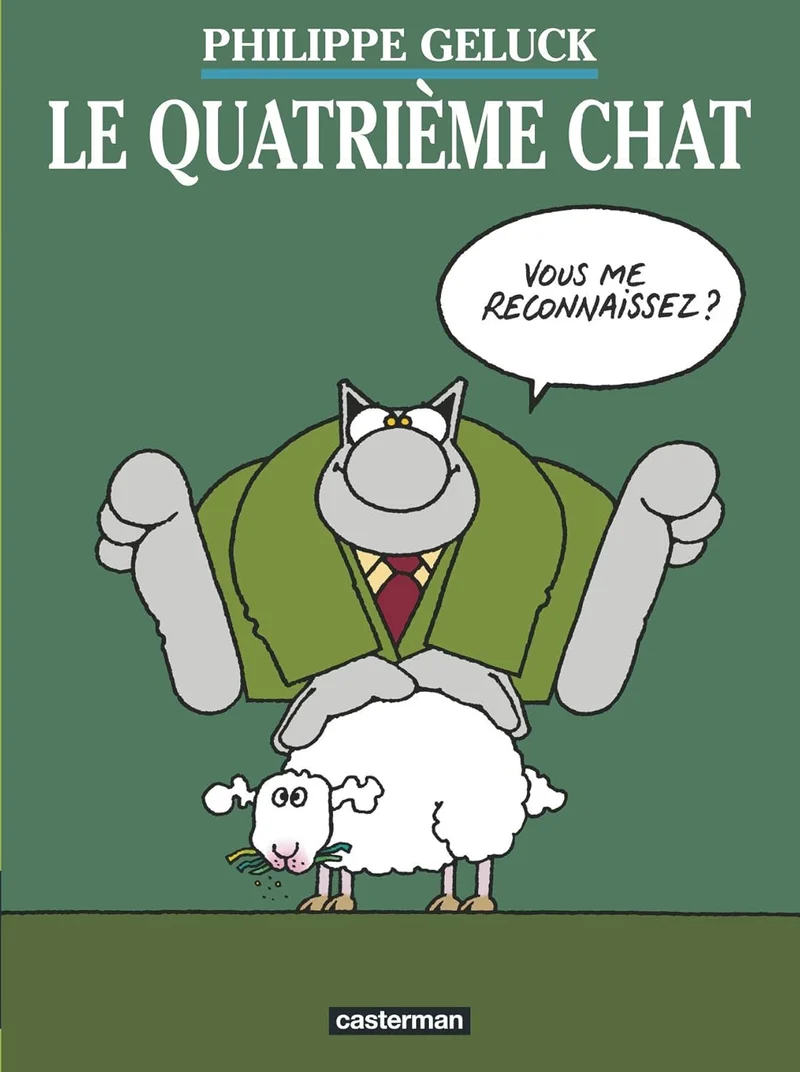 Philippe Geluck – Le quatrième Chat – Tome 4