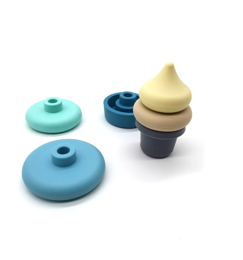 Montessori Stapel‑Eis | Blau