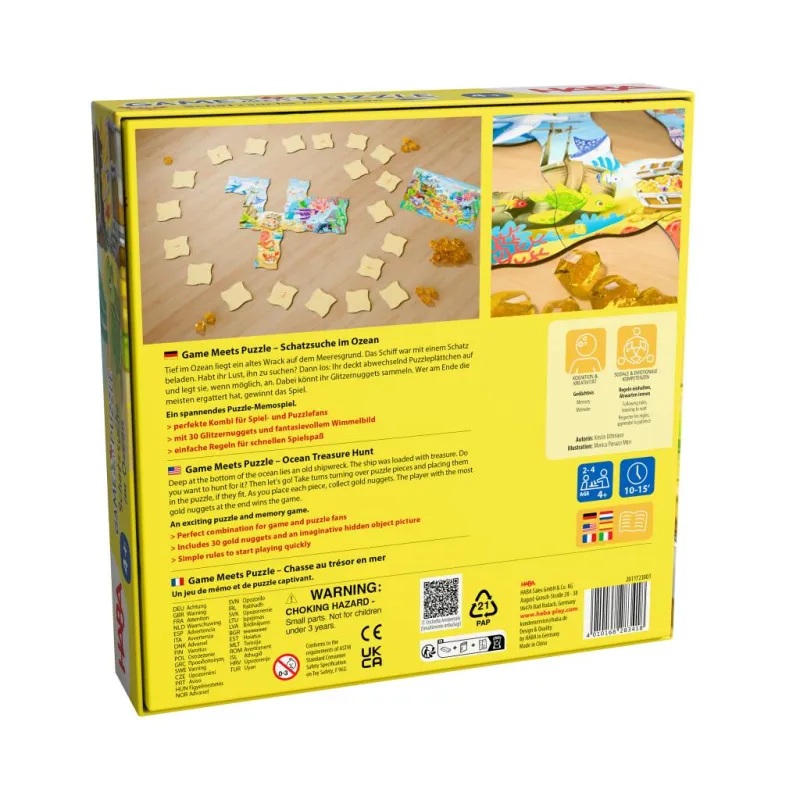 Schatzsuche im Ozean - Game Meets Puzzle, deutsch
