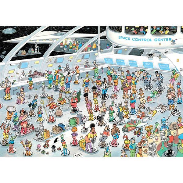 JVH 2-in-1 Give Us Some Space & All Dressed Up (2×1000 pieces)