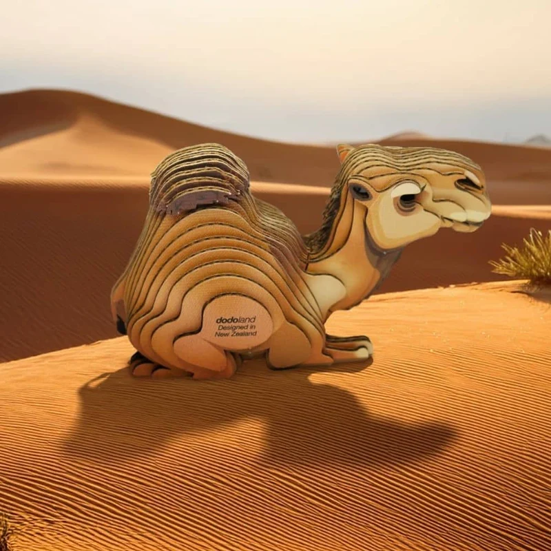 Öko-Puzzle 3D – Kamel