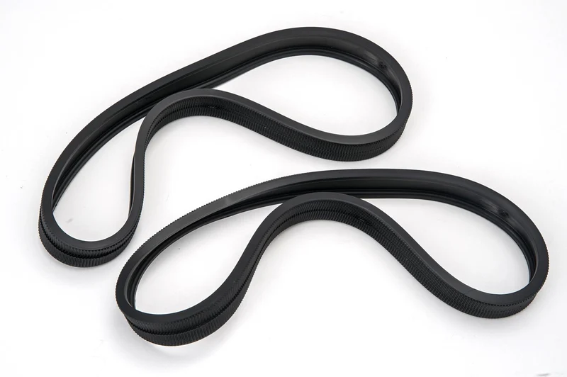 2 Laufreifen 315 x 25 mm, schwarz