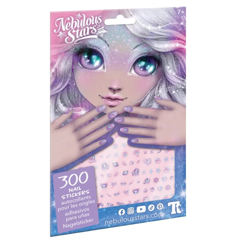 Nagelsticker für Kinder, 300 Stück – Estrelia