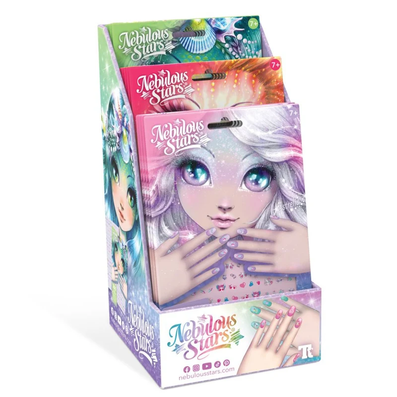 Nagelsticker für Kinder, 300 Stück – Estrelia