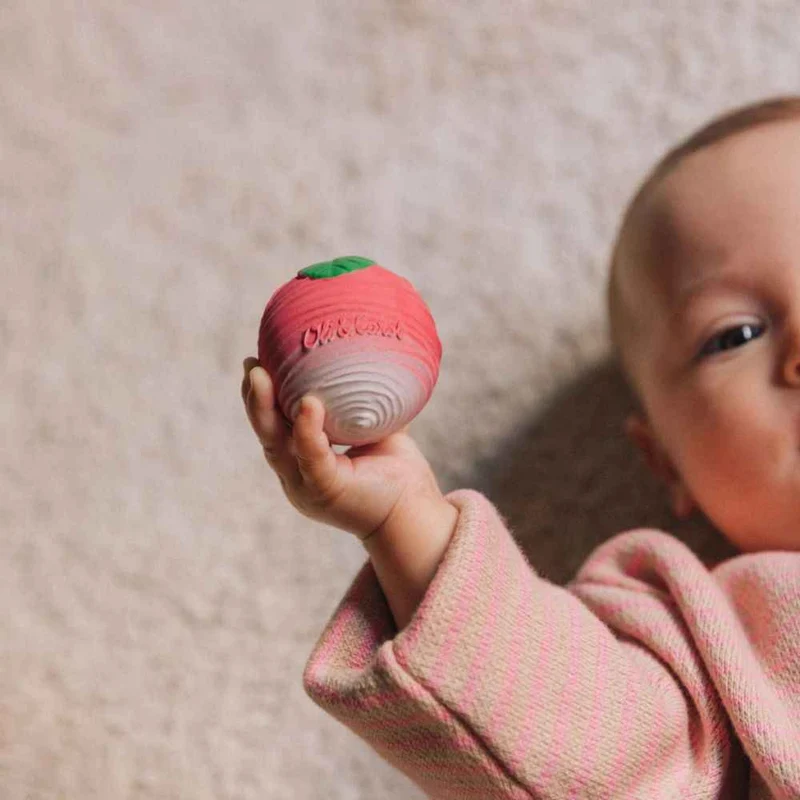 Sensorische Bälle für Babys – Gemüsesalat