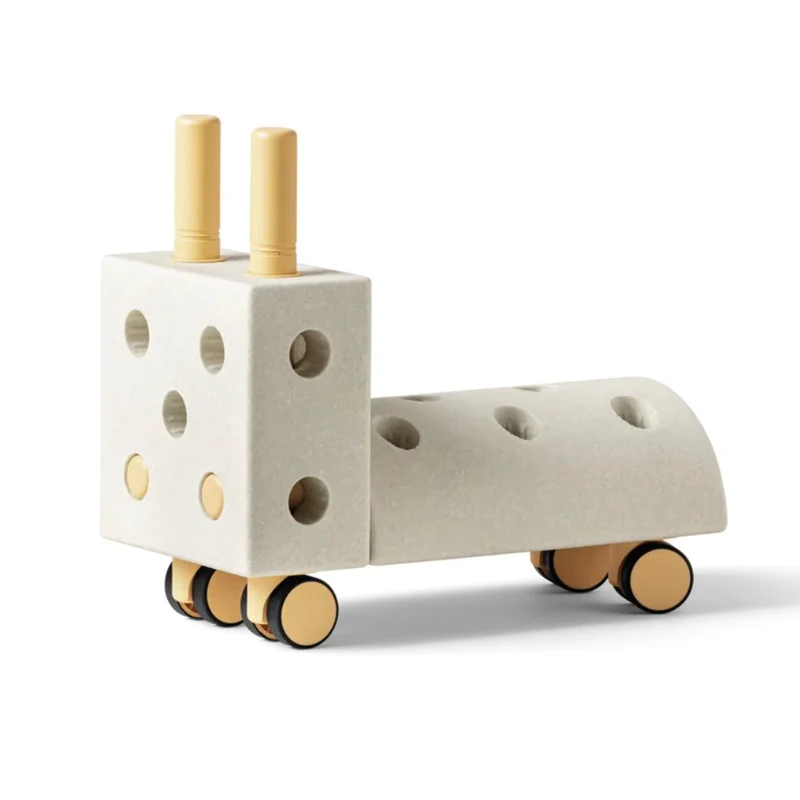 Kreative Bausteine zur Förderung der Grobmotorik Tiny Ride – sandgrau