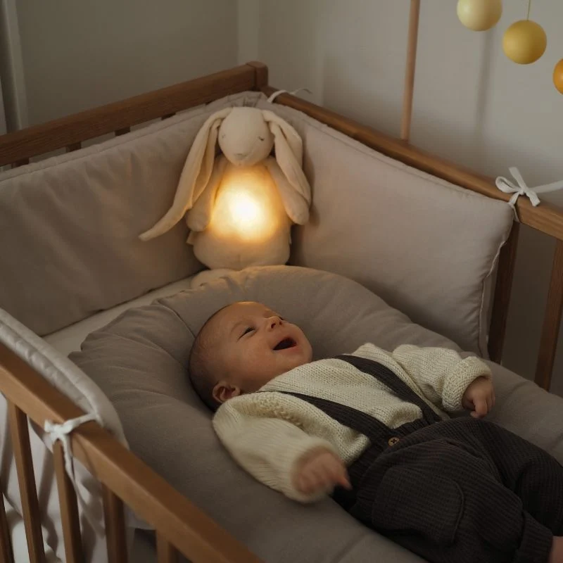 Summendes Kaninchen mit Lampe Basic 2.0 – Powder