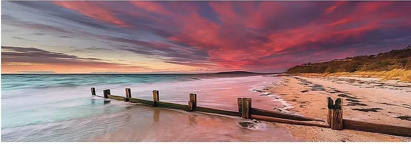 Edition Mark Gray- McCrae Beach Panorama - 1000 Teile