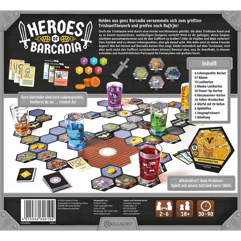 Heroes of Barcadia, deutsch