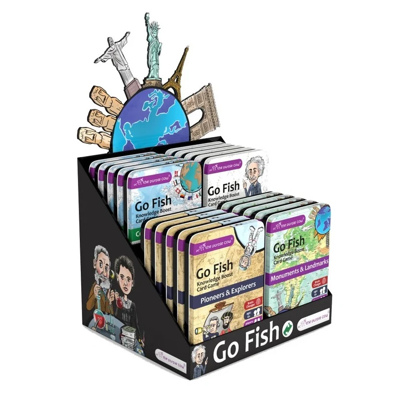 Reisekartenspiel Quartett – Go Fish Tiere