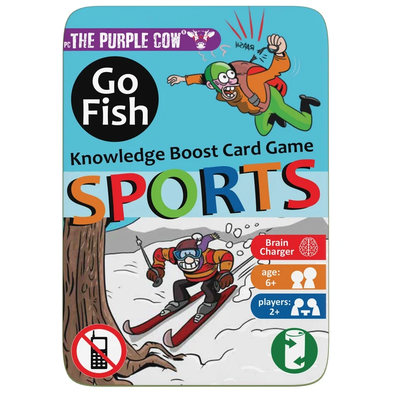 Reisekartenspiel Quartett – Go Fish Sport