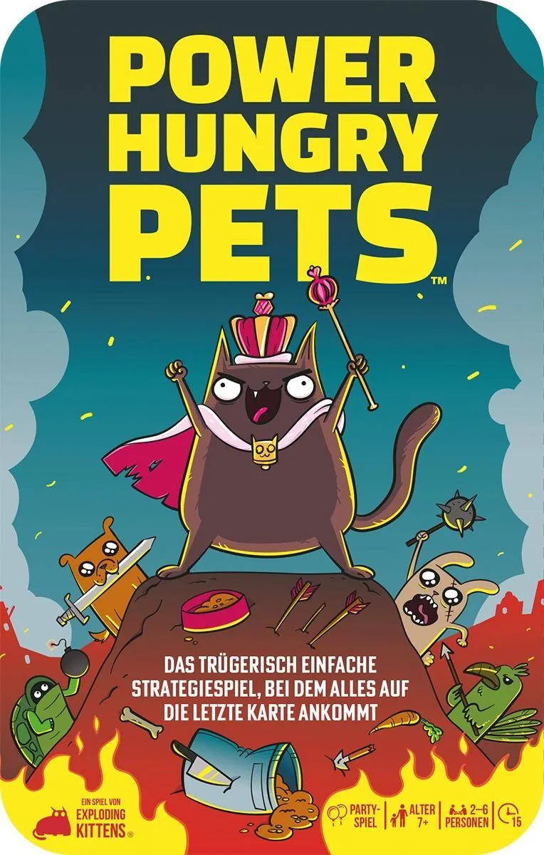 Power Hungry Pets (Tin Edition), deutsch