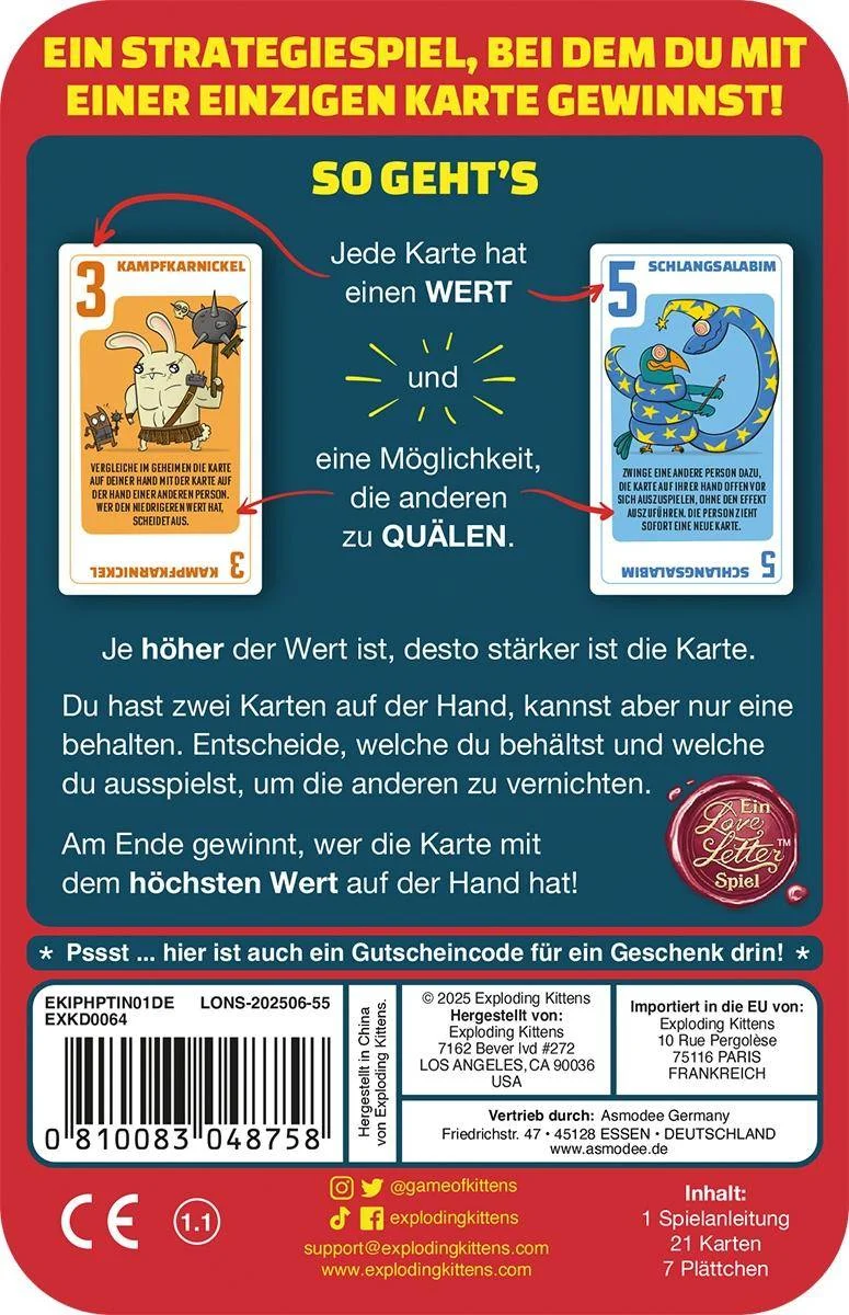 Power Hungry Pets (Tin Edition), deutsch