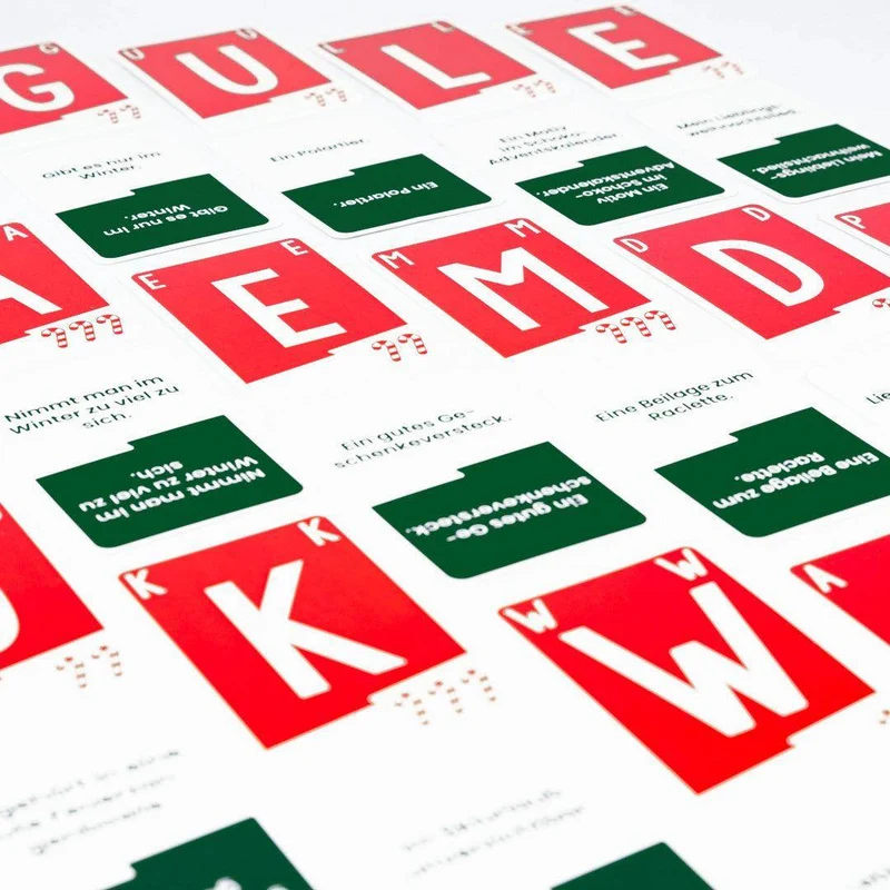 QuickStop - Das Buchstaben-Duell - Weihnachtsedition, deutsch