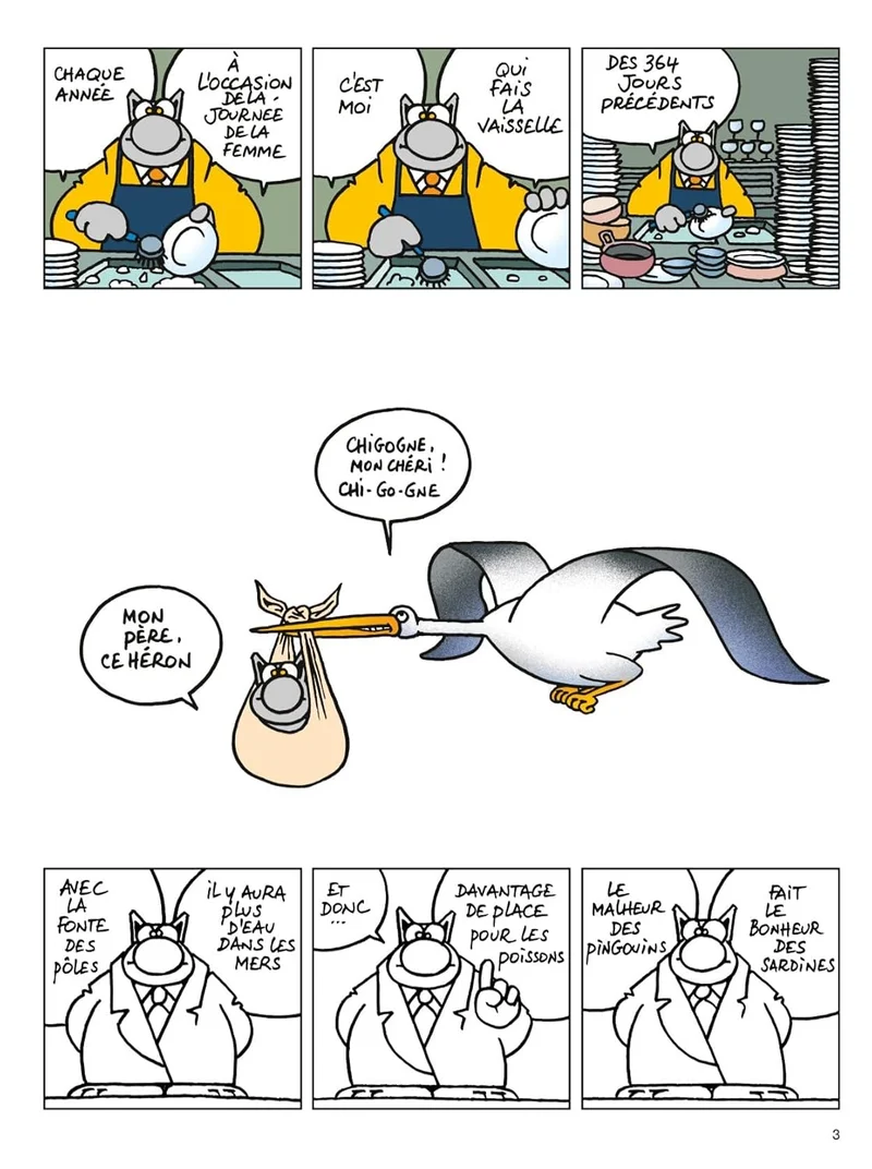Philippe Geluck – Le Chat a encore frappé – Tome 13