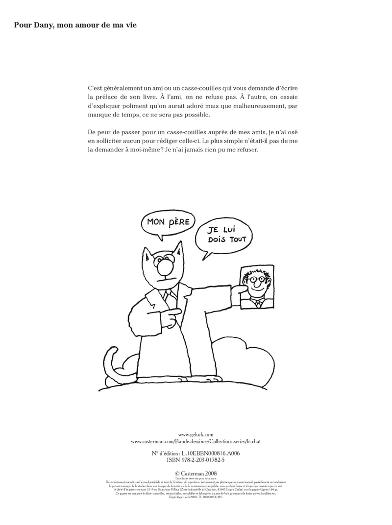 Philippe Geluck - Une Vie de Chat - Tome 15