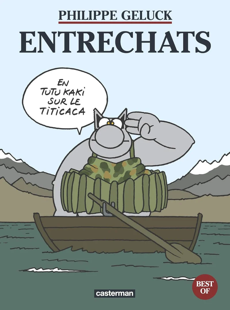 Philippe Geluck – Entrechats, Best of du Chat – Tome 4
