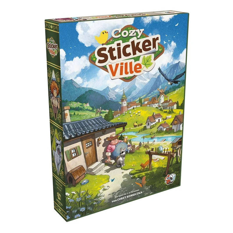 Cozy Stickerville, deutsch