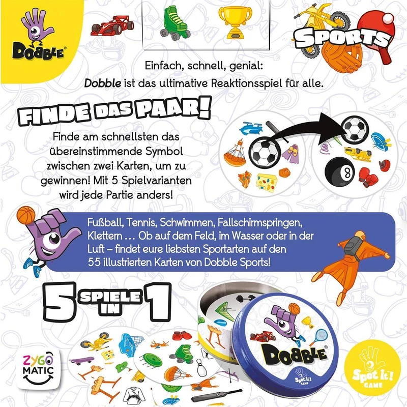 Dobble Sports, deutsch