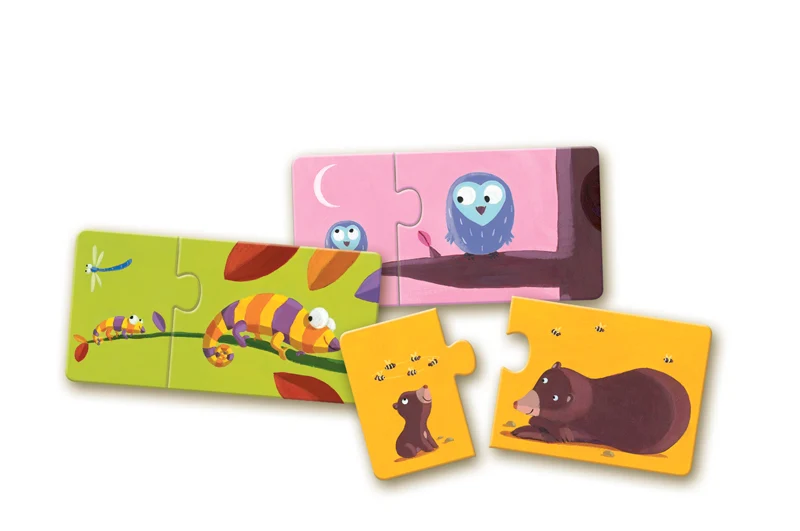 Duo-Puzzles für die Kleinsten – Mütter und ihre Kinder