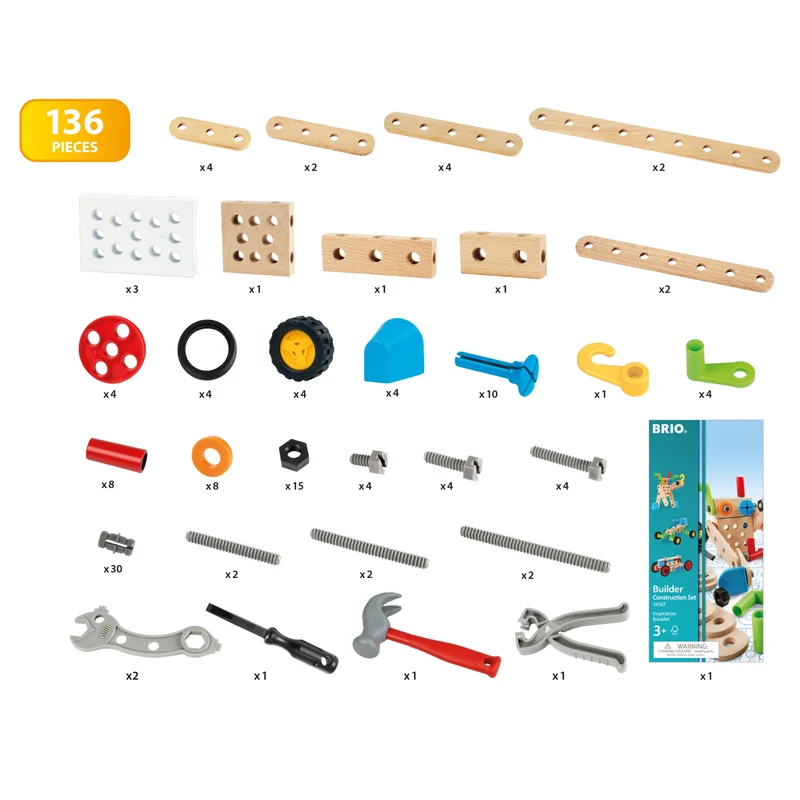 136-teiliges Heimwerker-Set