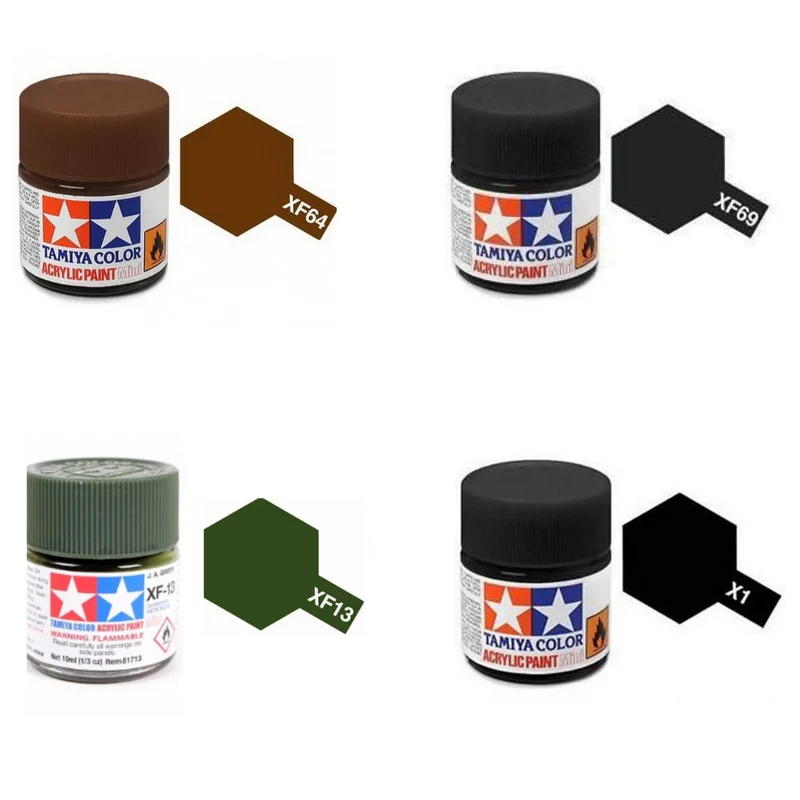Tamiya Acrylharzfarbe 10 ml - in diversen Farben