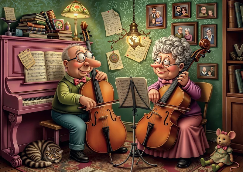Timeless Music Duo (1000pcs)