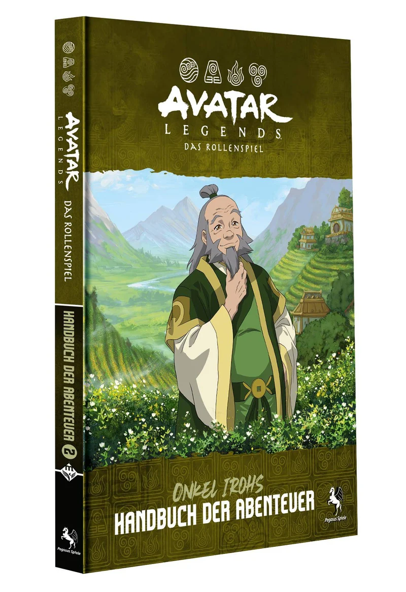 Onkel Irohs Handbuch der Abenteuer (Hardcover) - Avatar Legends – Das Rollenspiel, deutsch