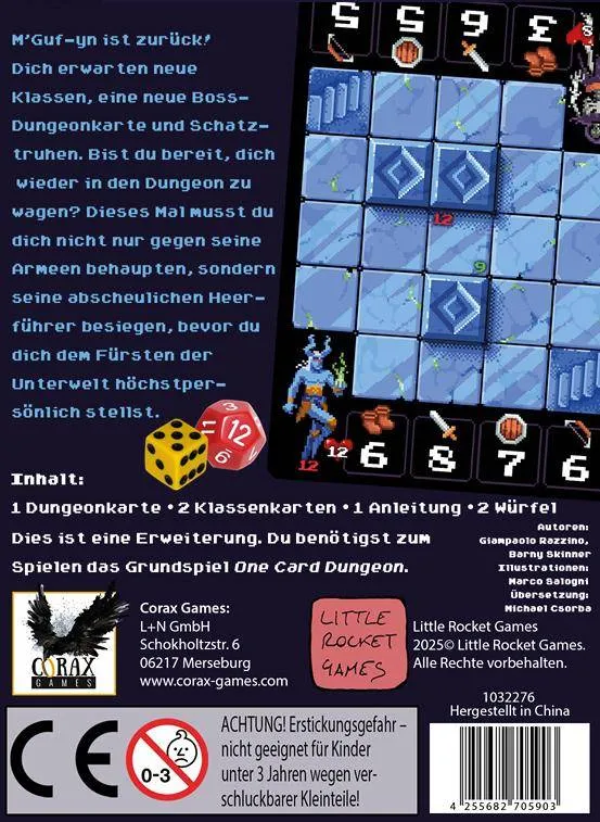 M Guf-yns Rückkehr - One Card Dungeon, deutsch (Erw.)