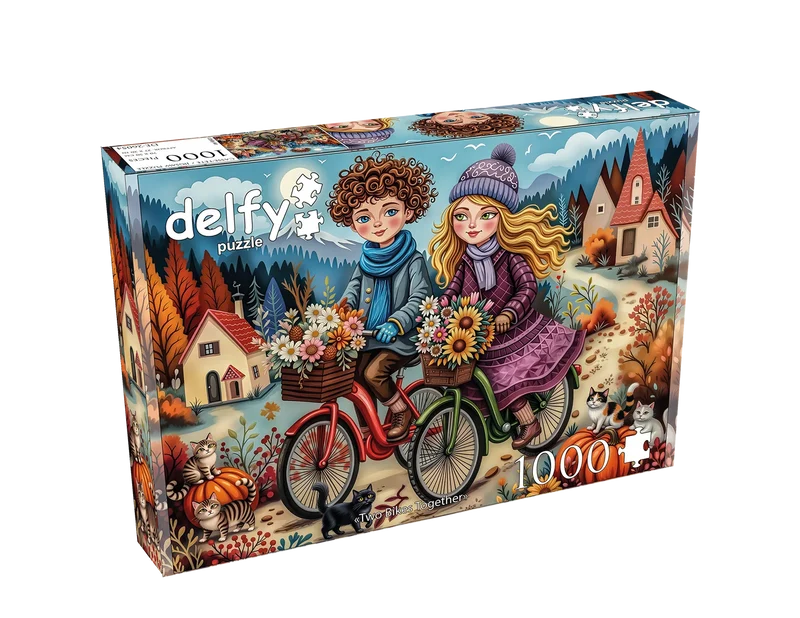 Two Bikes Together (1000pcs)