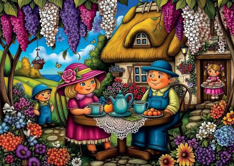 Family Garden Joy (1000pcs)