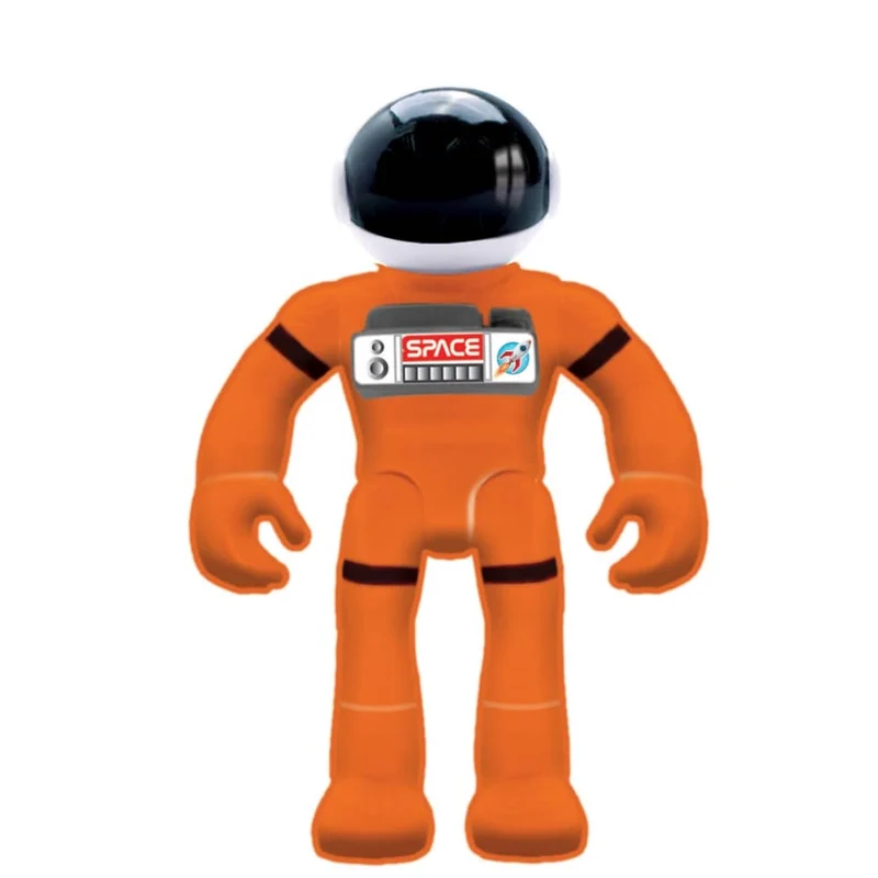 Große Weltraumrakete mit Astronauten