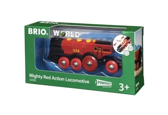 Große batteriebetriebene Lokomotive