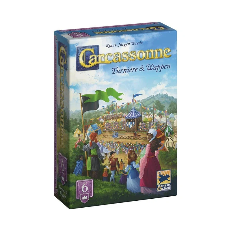 Turniere & Wappen (Erw. 6) - Carcassonne, deutsch (Erw.)