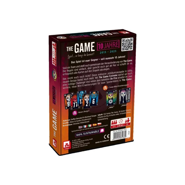 10 Jahre Jubiläumsedition - The Game, deutsch