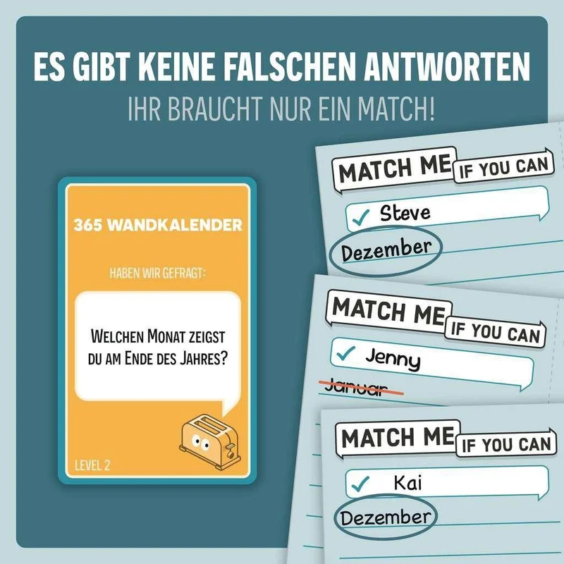 Match Me If You Can, deutsch