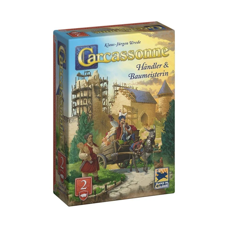 Händler & Baumeisterin (Erw. 2) - Carcassonne, deutsch (Erw.)