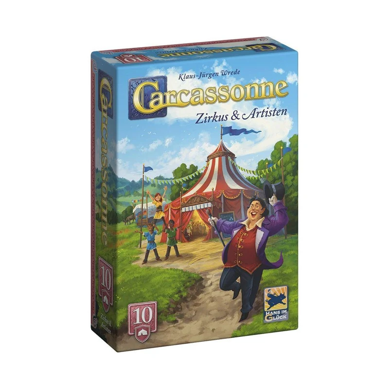Zirkus & Artisten (Erw. 10) - Carcassonne, deutsch (Erw.)