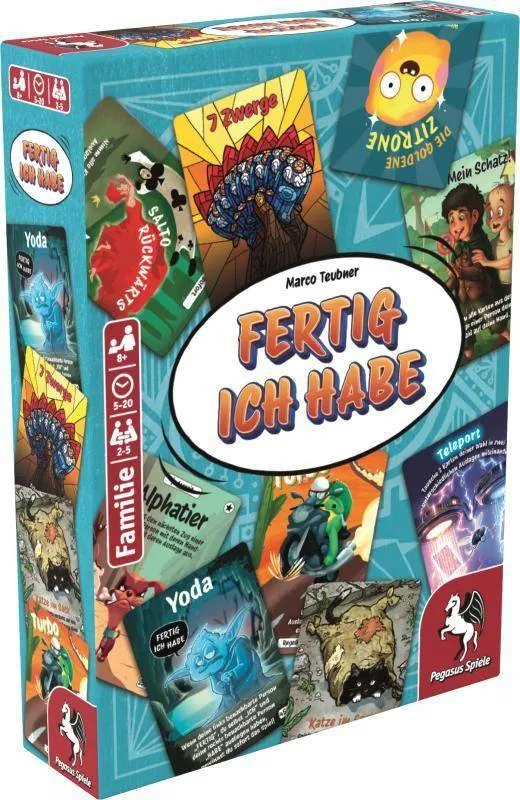 Fertig ich habe, deutsch